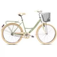 Kliknite za detalje - Ženski bicikl Capriolo Paris lady krem-zeleno 919271-19