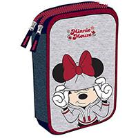 Kliknite za detalje - TARGET Double Pencile Case - Pernica puna MINNIE 25972