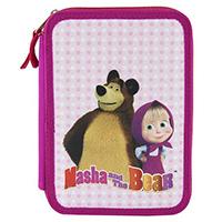 Kliknite za detalje - TARGET Double Pencile Case - Pernica puna MASHA AND THE BEAR 17642