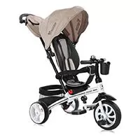 Kliknite za detalje - LORELLI Tricikl 3 u 1 ROCKET Ivory 10050370003