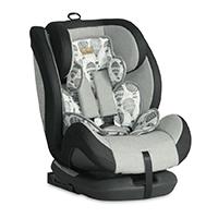 Kliknite za detalje - LORELLI Autosedište RIALTO ISOFIX 0-36kg Black and Grey