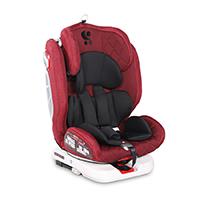 Kliknite za detalje - LORELLI Autosedište ROTO ISOFIX 0-36kg Red and Black