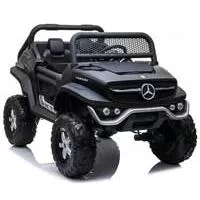 Kliknite za detalje - Dečiji automobil na akumulator Mercedes Unimog Crni
