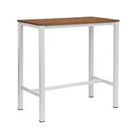 Kliknite za detalje - Baštenski barski sto Mediteraneo 110x60 beli