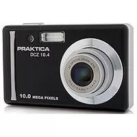 Praktica DCZ 10.4 crni digitalni fotoaparat - 10 megapiksela, 3x optički zum, 4x digitalni zum, 16 MB ugrađene memorije, LCD kolor monitor dijagonale 2.7 inča, prepoznavanje osmeha, praćenje lica, snimanje zvuka...