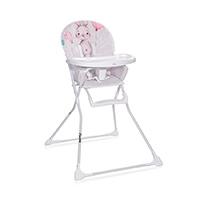 Lorelli Stolica za hranjenje beba Cookie Noble grey and pink rabbit 10100242314