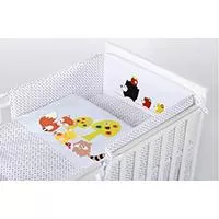 Kliknite za detalje - KLUPS Posteljina za bebe SET 5 delova HEDGEHOGS C-5/K042