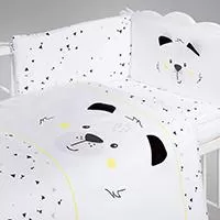 Kliknite za detalje - KLUPS Posteljina za bebe SET 5 delova TEDDY BEAR C-5/K084