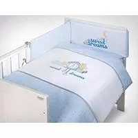 Kliknite za detalje - KLUPS Posteljina za bebe SET 5 delova SWEET DREAMS Blue C-5/K315C-5/K314