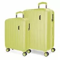 Kliknite za detalje - Komplet kofera 55cm-70cm Movom Wood apple green 53189