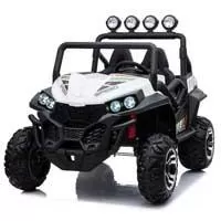 Kliknite za detalje - Dečiji automobil na akumulator Buggy Quad Beli