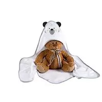 Kliknite za detalje - KLUPS Peškir za bebe 100 x 100 cm TEDDY BEAR K084T