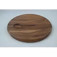 Kliknite za detalje - Daska od orahovine, sa odvodnim kanalom 360x30 mm