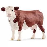 Kliknite za detalje - Schleich Figure Domaće životinje - Krava hereford 13867