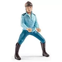 Kliknite za detalje - Schleich Figure Konji - Džokej u plavom odelu 42163