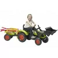 Kliknite za detalje - Claas Dečiji traktor na pedale sa prikolicom Falk Toys 1041RM