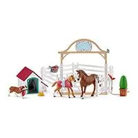 Kliknite za detalje - Schleich Figure Konji - Apaluza konji i pas sa opremom 42458