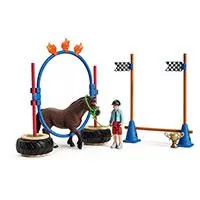 Kliknite za detalje - Schleich Figure Konji - Velški poni na takmičenju 42482