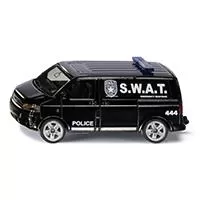 Kliknite za detalje - SIKU Policijsko vozilo SWAT kombi 1407S