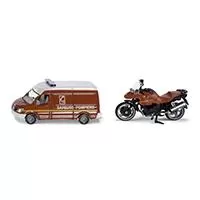 Kliknite za detalje - SIKU Set Vatrogasni kombi i motor - Fire Brigade Set 1656