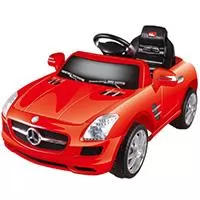 Kliknite za detalje - Auto na akumulator sa daljinskim upravljačem Mercedes CLK crveni