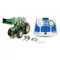 Kliknite za detalje - SIKU John Deere 7310R sa utovarivačem i Bluetooth App 6792