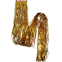 Novogodišnja dekoracija - zlatna lameta dužine 150 cm