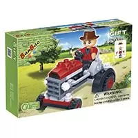 Kliknite za detalje - BANBAO Gift TRAKTOR - Steam Car 8045