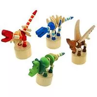 Kliknite za detalje - WOODY Drveni dinosaurus 91134