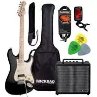 Kliknite za detalje - Gitarski paket Električna gitara sa pojačalom, futrolom i opremom Flight - Ibanez 4