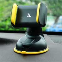 Držač za telefon u automobilu Hoco CA5 Black/Yellow