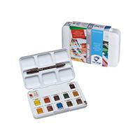 Kliknite za detalje - TALENS Van Gogh Water Colour Pocket Box 20HP8631 - Akvarel set 12 boja 687913