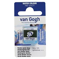 TALENS Van Gogh Water Colour Pan - Akvarel boja u panu TAMNO ZELENA 13g  687645