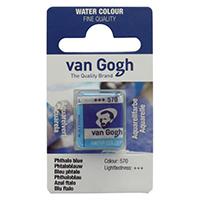 TALENS Van Gogh Water Colour Pan - Akvarel boja u panu FTALO PLAVA 13g 687570