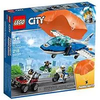 Kliknite za detalje - LEGO® City Kocke Policajci hapse lopove padobrance 60208