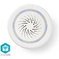 Kliknite za detalje - Smart Wi-Fi Alarmna sirena Nedis WIFISI10CWT