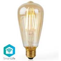 Smart Wi-Fi LED Filament sijalica E27 5W Nedis WIFILF10GDST64