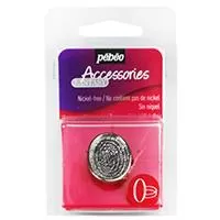 Kliknite za detalje - PEBEO Fantasy Accessories - Podloga od metala za nakit OVALNI PRSTEN 664351