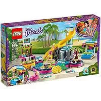 Kliknite za detalje - LEGO® FRIENDS Kocke - Andrea - Žurka na bazenu 41374