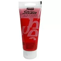 Kliknite za detalje - PEBEO Studio Acrylics High Viscosity - Akrilna boja - Quinacridone Scarlet 20 - 100ml 661020