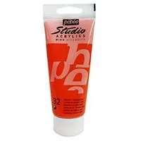 Kliknite za detalje - PEBEO Studio Acrylics High Viscosity - Akrilna boja - Cadmium Oragne Hue 32 - 100ml 661032