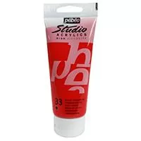 Kliknite za detalje - PEBEO Studio Acrylics High Viscosity - Akrilna boja - Cadmium Red Hue 33 - 100ml 661033