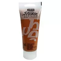 Kliknite za detalje - PEBEO Studio Acrylics High Viscosity - Akrilna boja - Raw Sienna 36 - 100ml 661036