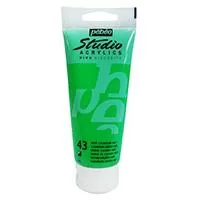 Kliknite za detalje - PEBEO Studio Acrylics High Viscosity - Akrilna boja - Cadmium Green Hue 43 - 100ml 661043