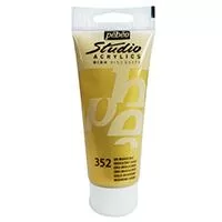 Kliknite za detalje - PEBEO Studio Acrylics High Viscosity - Akrilna boja - Gold 352 - 100ml 661152