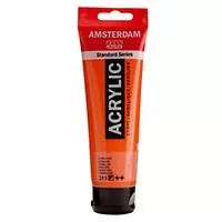Kliknite za detalje - TALENS Amsterdam All Acrylics Standard Series - Akrilna boja Vermilion 311 120ml 680311