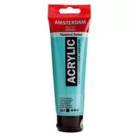 Kliknite za detalje - TALENS Amsterdam All Acrylics Standard Series - Akrilna boja Turquoise Green 661 120ml 680661