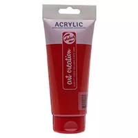 Kliknite za detalje - TALENS Art Creation Acrylic Colour Tube - Akrilna boja Naphthol Red Medium 396 200ml 693396
