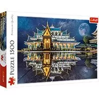Kliknite za detalje - Trefl puzzle Wat Pa Phu Kon 1500 delova