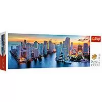 Kliknite za detalje - Trefl puzzle Panorama Majamija 1000 delova